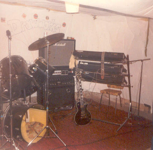 Drawworks - Mike Warren Drums, Robin the Hen Keyboards, Ray Dean Rittenhouse II Guitar