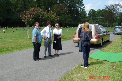 Peggy Foreman's Funeral August 12th, 2005