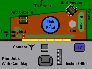 Kim Bob's Web Cam Map