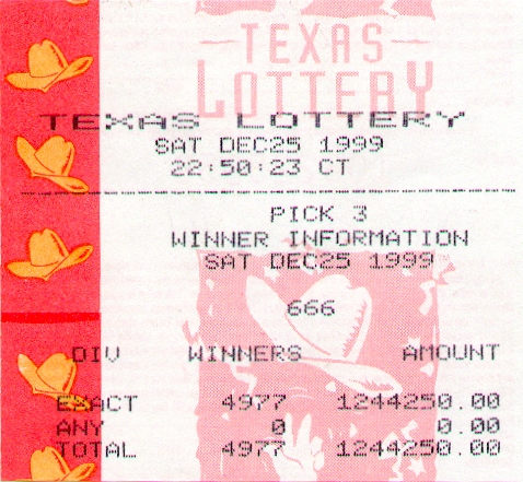 Texas Lotto Christmas Day