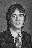 High School Picture quarter size black & white