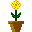 Flower Pot (Yellow)
